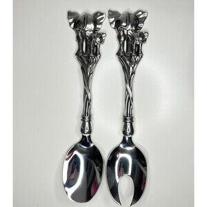 Serving Spoons Elephant Behind Salad Server Earthangel Pewter South Africa